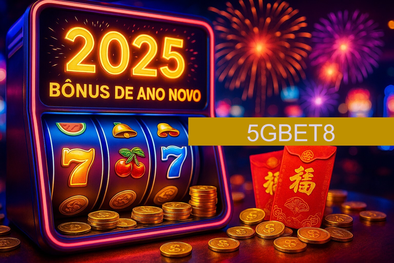 Promoções de Ano Novo no 5GBET8